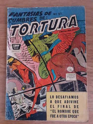 Cómic Cumbres De Tortura Número 37 La Prensa 1958