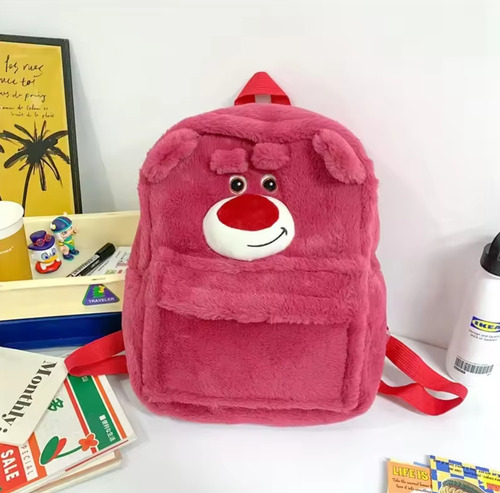 Mochilas Disney - Afelpadas - Sillivan - Lotso- Capibara Lotso