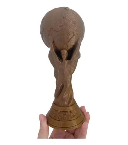 Trofeo Copa Mundial Argentina Campeón Fútbol Pelota