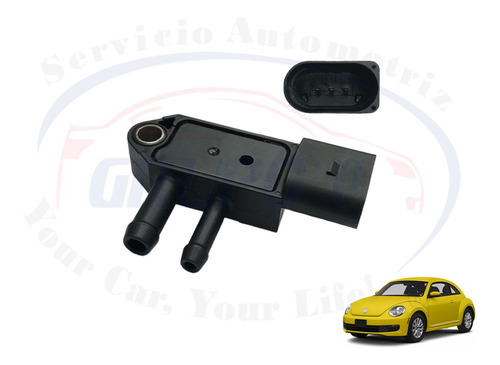 Sensor Presión Escape Vw Beetle Diesel 2012 2013 Nuevo