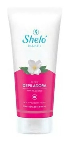 Crema Depiladora Para Piel Sensible Shelo Nabel 250 Ml