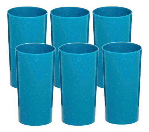 Vasos De Plastico Parece Peltre High Ball Mayoreo 100pz