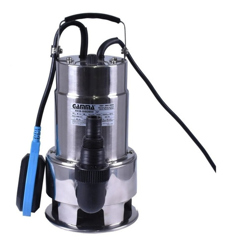 Motobomba Submersa Para Água Suja Xks-550sw Inox 550w Gamma 110V