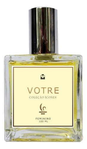 Perfume Floral Votre 100ml - Feminino - Coleção Ícones