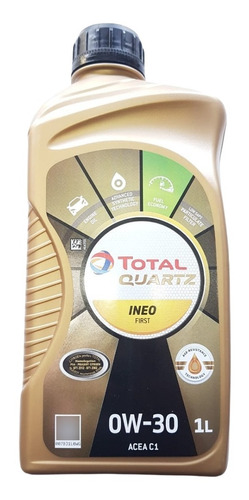 Aceite Total Quartz Ineo First 0w30 Sintético Bidon 1 Litros