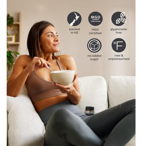 Miel De Manuka Steens Mgo 85+ Cruda 499g Pura De