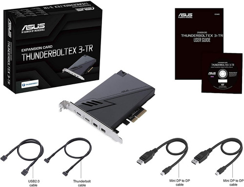 Placa Asus Thunderboltex 3-tr Para Z490 10ª Geração Pcie 3.0