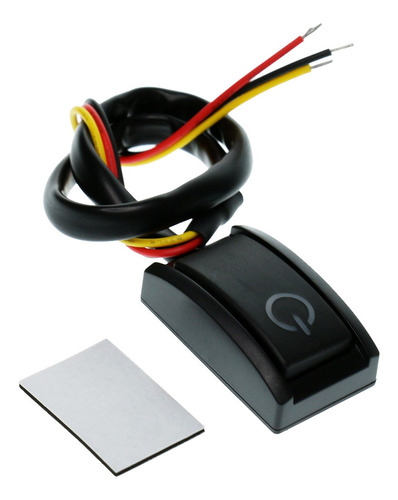 Dc 12v 200ma 2.4w Interruptor Botón Encendido / Apagado