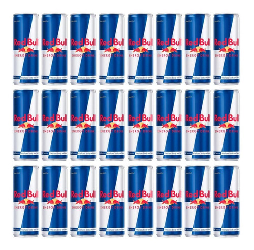 Energético Red Bull Energy Drink Lata 250ml Caixa Com 24 Und