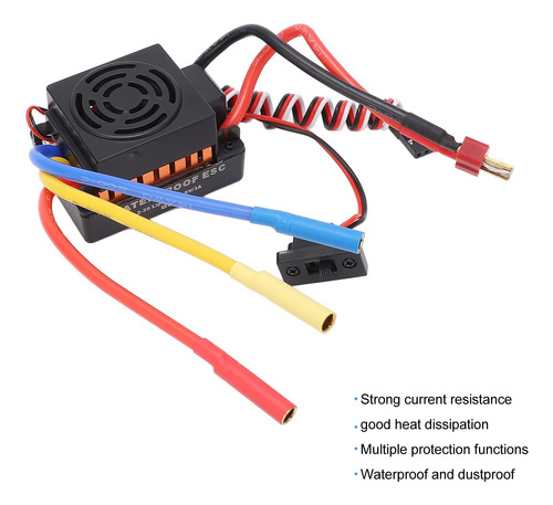 Alomejor Rc Brushless Esc Controlador Electrónico De Velocid