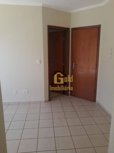Apartamento Com 1 Dormitório Para Alugar, 40 M² Por R$ 750,00/mês - Campos Elíseos - Ribeirão Preto/sp - Ap2244