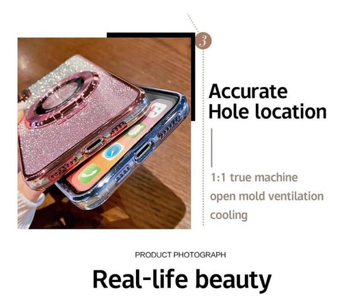Funda For Realme 12x Pro Plus 5g Polvo Flash