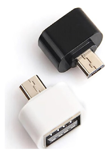 Adaptador Otg Entrada Usb Hembra A V8 Macho Celular, Mandos