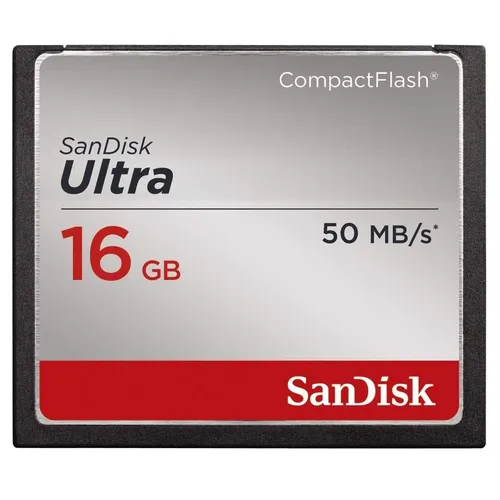 Memoria Compact Flash Sandisk Ultra 16gb 50mb s Udma
