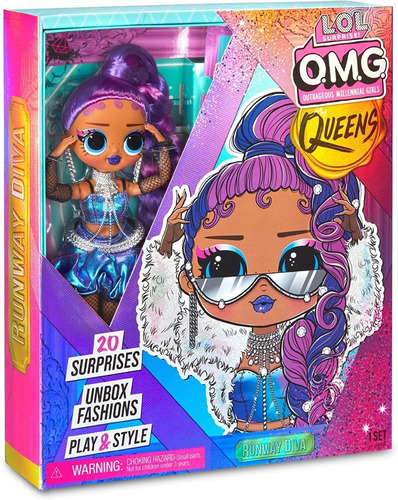 Lol Omg Queens Runway Diva, Con 20 Sorpresas