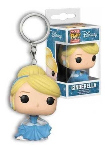 Llavero Funko Pop Keychain Cenicienta Cinderella Disney 