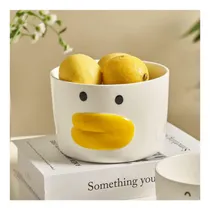 Comprar Akvaelfo Funny Anime Duck Bowl Bowl Bowl Seguro Cerámico Es 