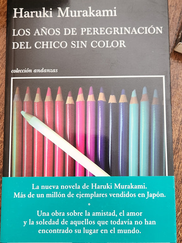 Los Años De Peregrinación Del Chico Sin Color. Murakami