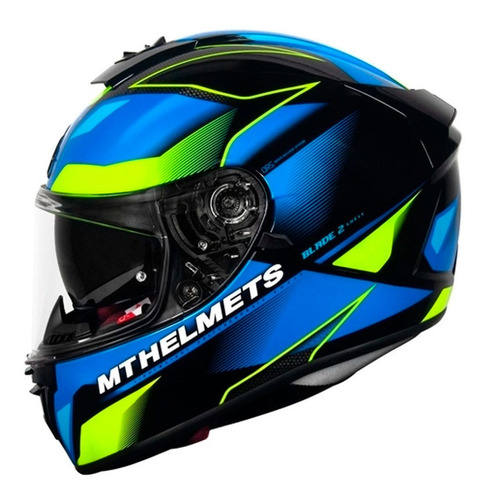 Capacete Mt Sv Blade 2 Fugue Blue