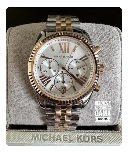 Michael kors lexington tricolor chronograph mk5735 outlet