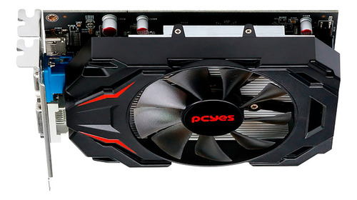 Placa De Vídeo Pcyes Amd Pjr7250x 4gb Gddr5 Single-fan