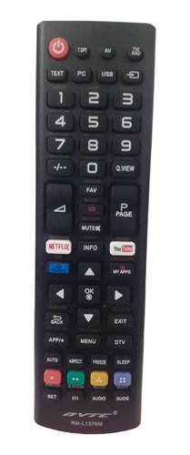 Control Remoto Universal Para Smart Tv Rm-l1376m