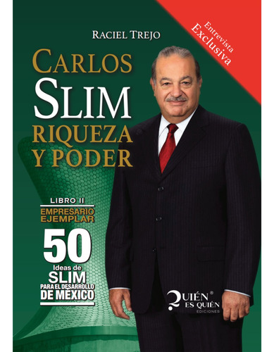 Libro Carlos Slim: Tomo 2 | Riqueza Y Poder | Pasta Dura