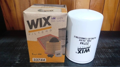 Filtro Combustible Diesel Wix 33744, Iveco Stralis Hd 380 6l