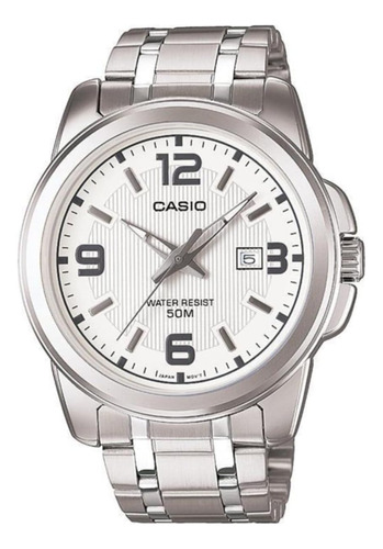 Casio Mens Mtp1314d-7av Reloj De Cuarzo De Acero Inoxidable 