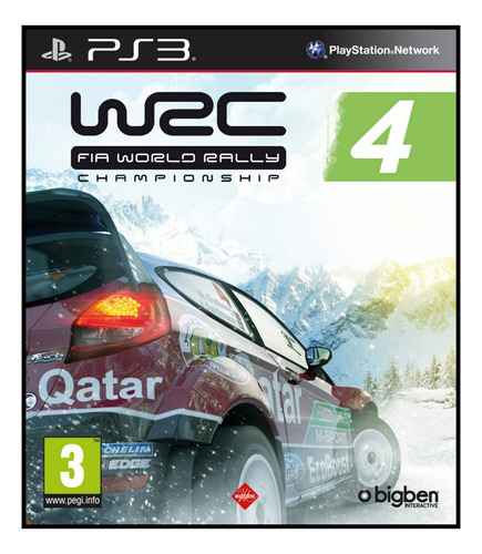 Wrc 4 Fia World Rally Championship ~ Videojuego Ps3 Español