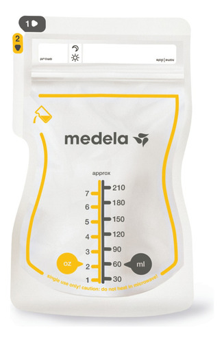 Bolsas De Almacenamiento Para Leche Materna Easy Pour 100pzs