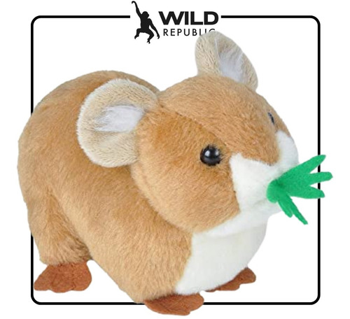 Peluches Wild Republic Mini Cuddlekins Pika Liebre Silbadora Café