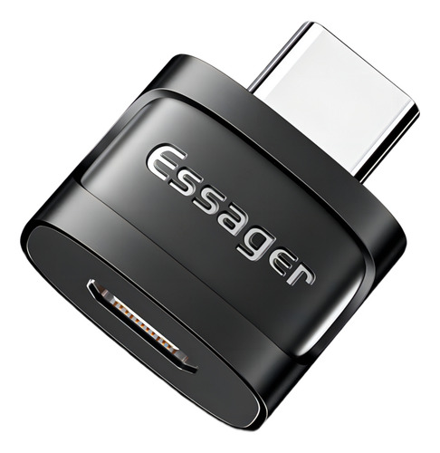 Adaptador Otg Usb Tipo C Macho A Micro Usb Hembra Essager
