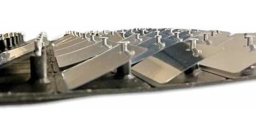 Imagen 3 de 9 de Shimmer Wall Panel Pared Cortina 30x30 Cms Plata X 2 Unidads