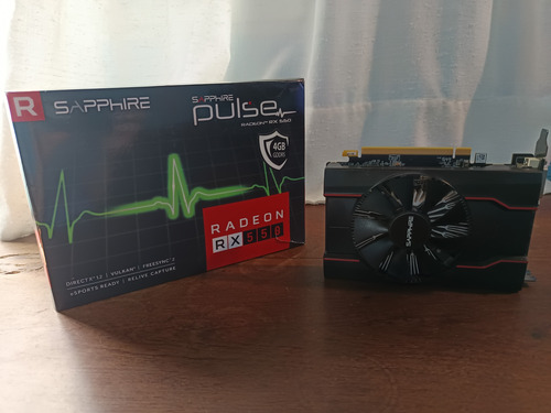 Placa De Video Radeon Rx550 4gb Vram 