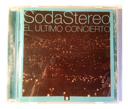 Cd Soda Stereo El Último Concierto B 1997 Remaster 