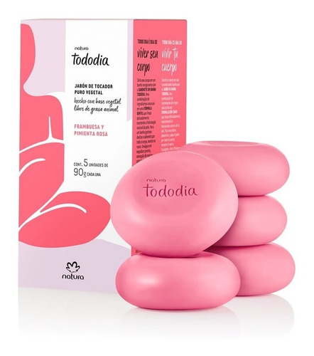 Jabones En Barra Frambuesa Y Pimienta Rosa