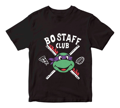 Playera Bo Staff Club Tortugas Ninja Donatello