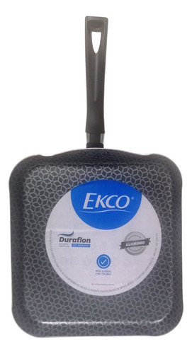 Sartén Cuadrada Ekco De Aluminio Duraflon 28 Cm