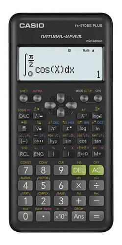 Calculadora Científica Casio Fx-570esplus-2 Negra