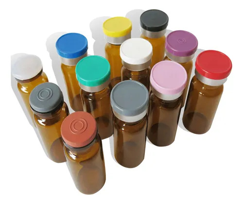 Vial De Vidrio De Inyección De Color Ámbar Transparente De 1