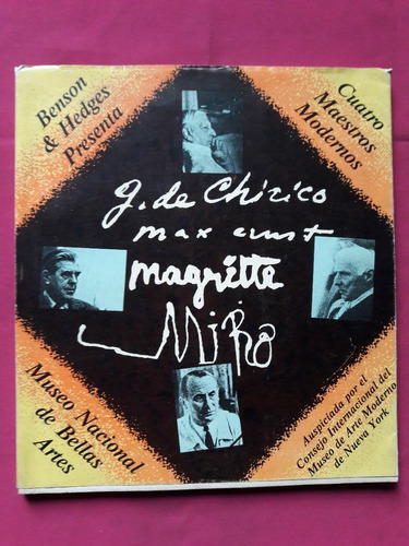 Cuatro Maestros Modernos De Chirico Ernst Magritte Miró