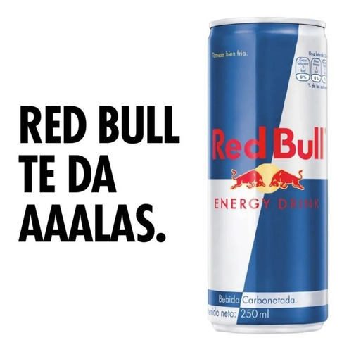 Bebida Energética Red Bull Con 8 Piezas De 250 Ml C/u