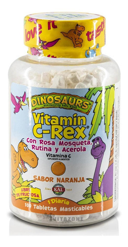 Vitamina C Rex 100 Tabletas Masticables Kal