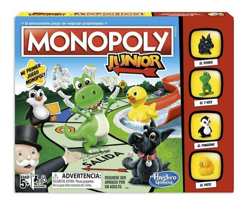Monopoly/monopolio Junior Original Hasbro 