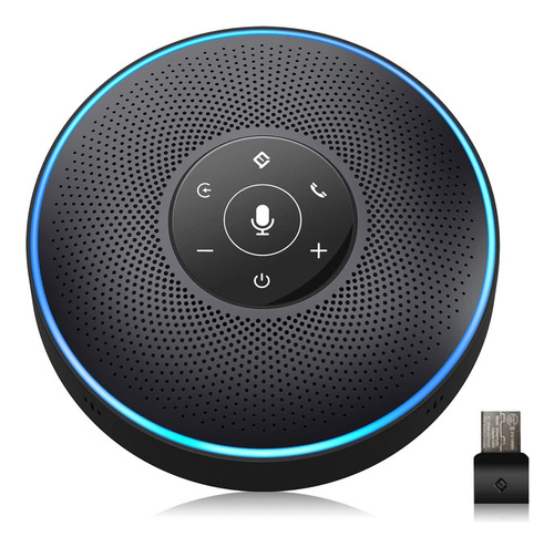 Altavoz Emeet M2 Bluetooth, 360° Para Conferencias, Negro