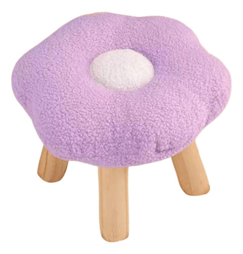 Cw Reposapiés De Sofá Estilo Flor Suave Otomana For Violeta
