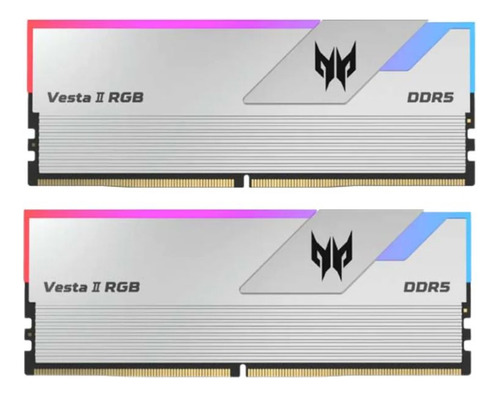 Memoria Ram Acer Bl.9bwwr.365, 64 Gb, Ddr5 6400mhz 2x32 Gb