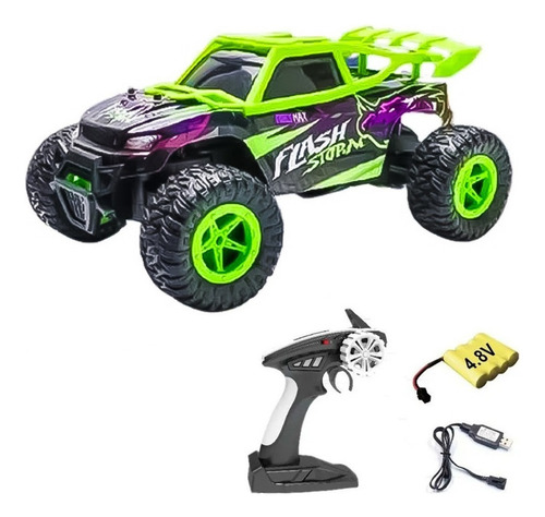 Auto A Control Remoto 4x4 Recargable Corre A 20km/h Uj99p161