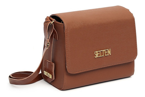 Imagem 1 de 4 de Bolsa Feminina Lateral E Transversal Regulável Selten